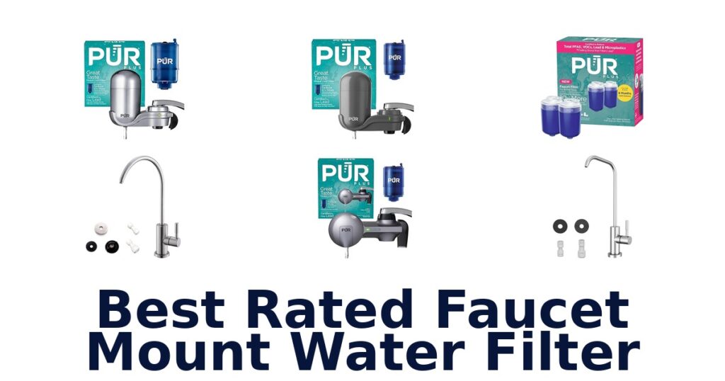 best rated faucet mount water filter