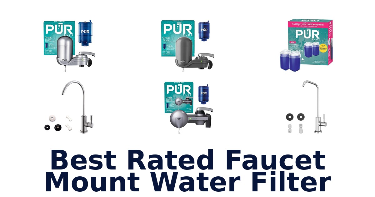 best rated faucet mount water filter