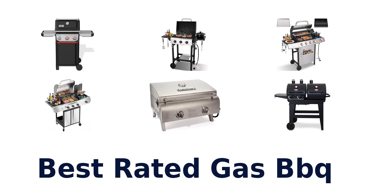 best rated gas bbq