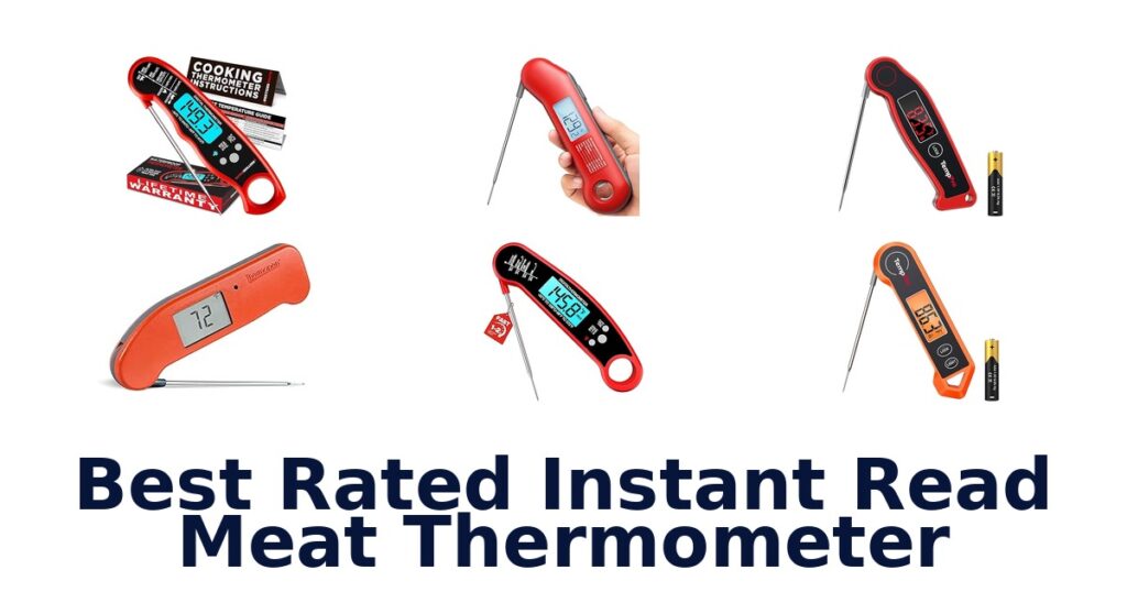 best rated instant read meat thermometer