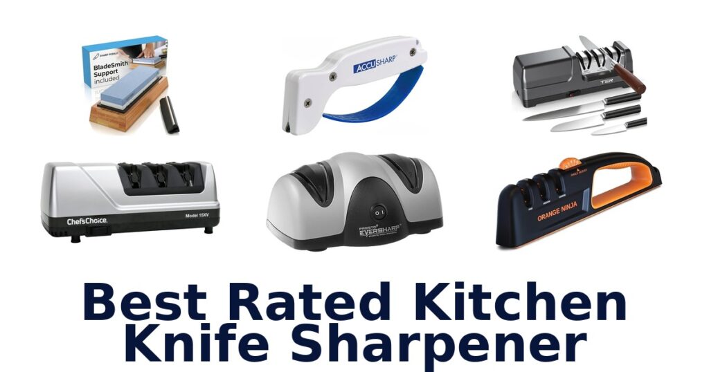 best rated kitchen knife sharpener