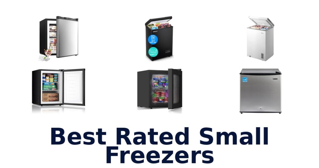 best rated small freezers