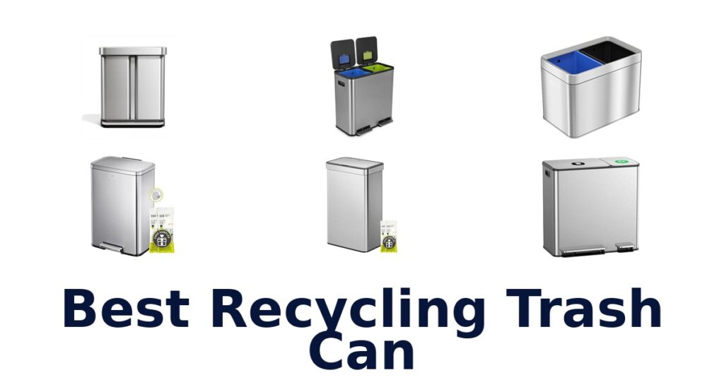best recycling trash can