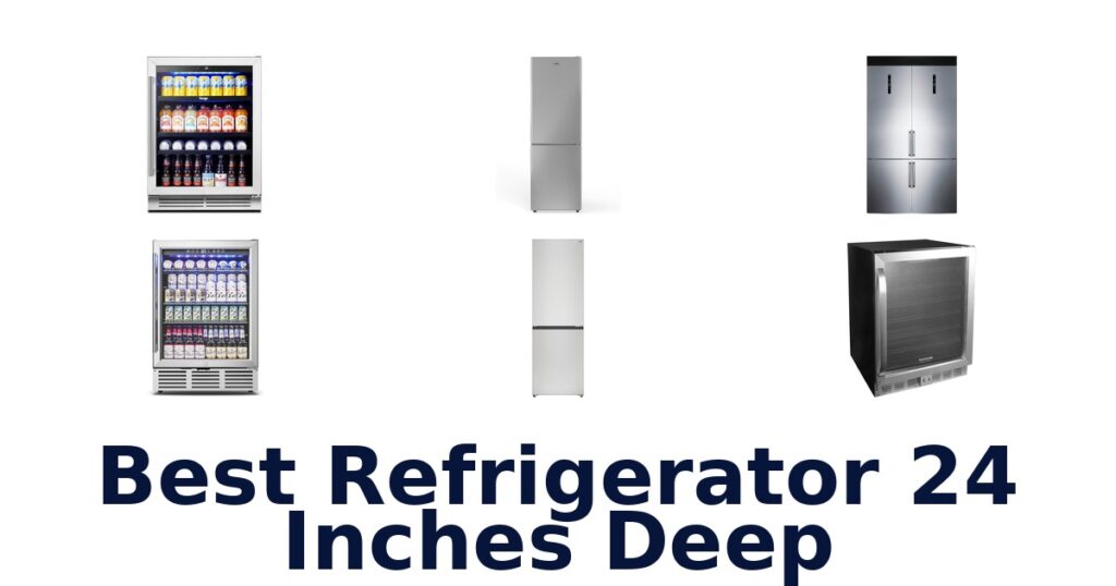 best refrigerator 24 inches deep