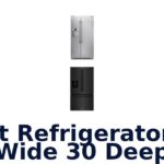 best refrigerator 36 wide 30 deep