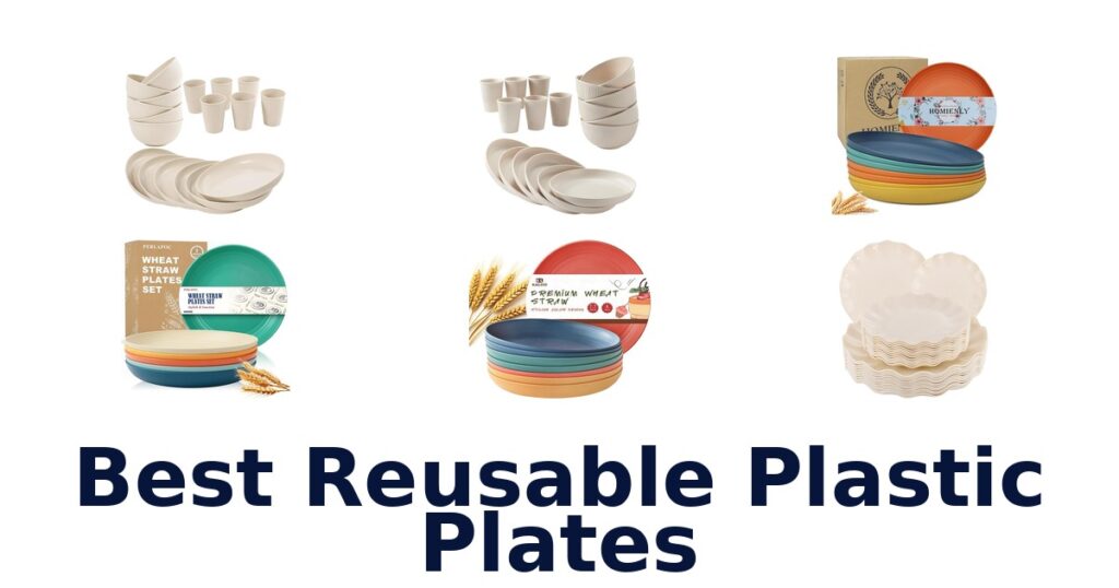 best reusable plastic plates