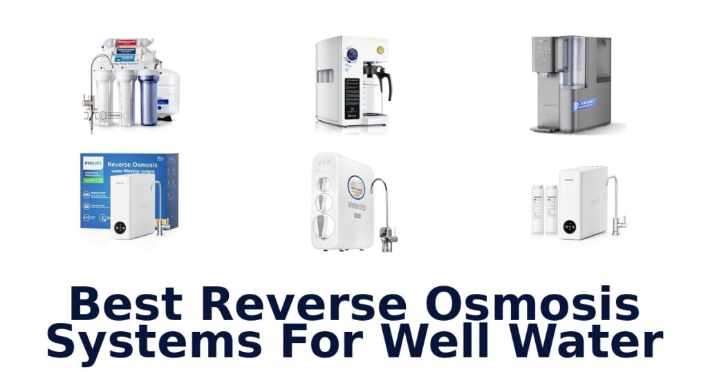 best reverse osmosis systems for well water