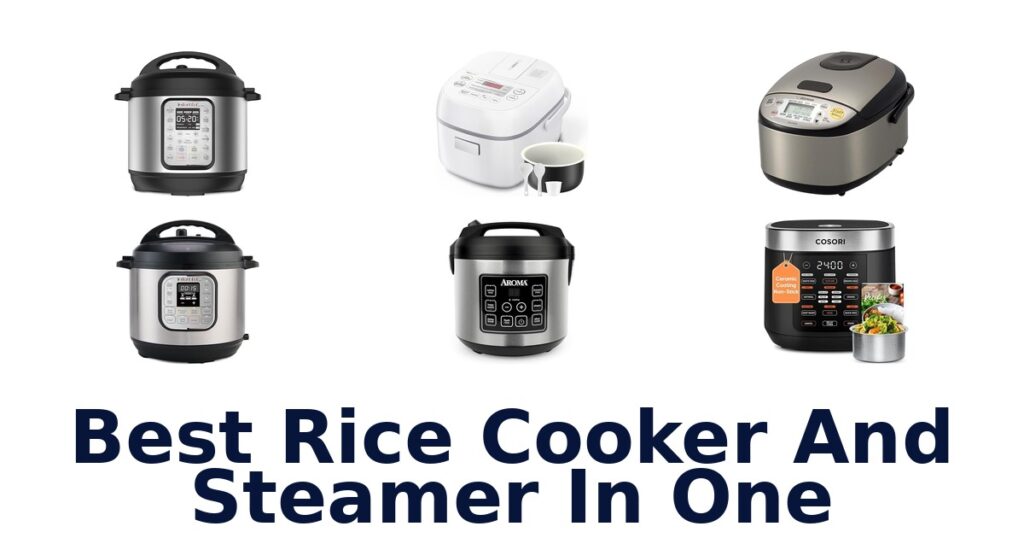 best rice cooker and steamer in one