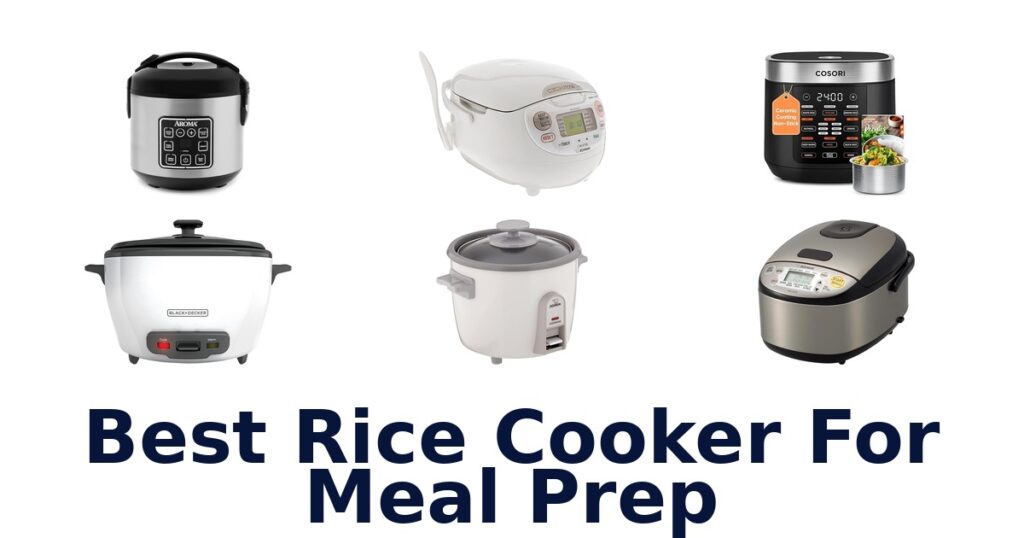 best rice cooker for meal prep