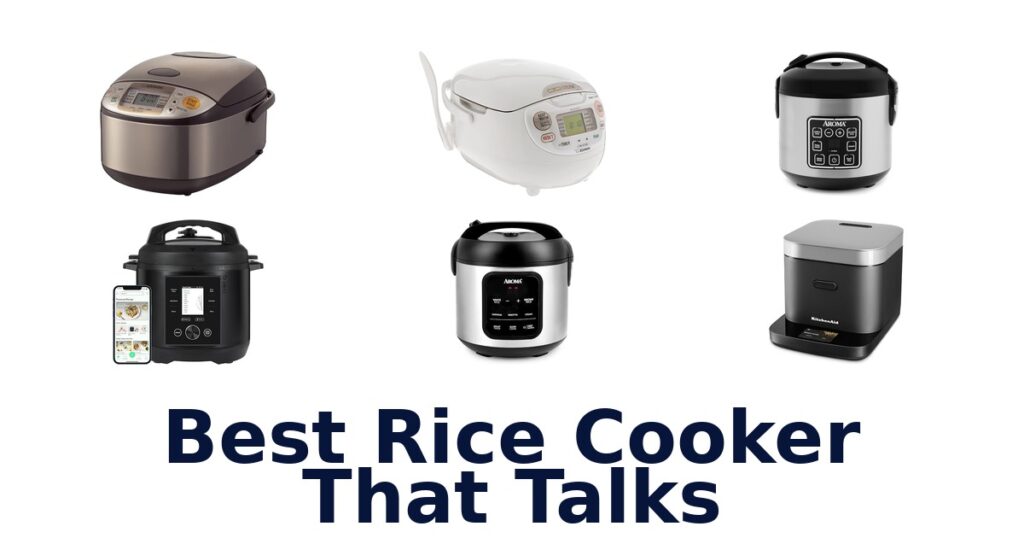 best rice cooker that talks