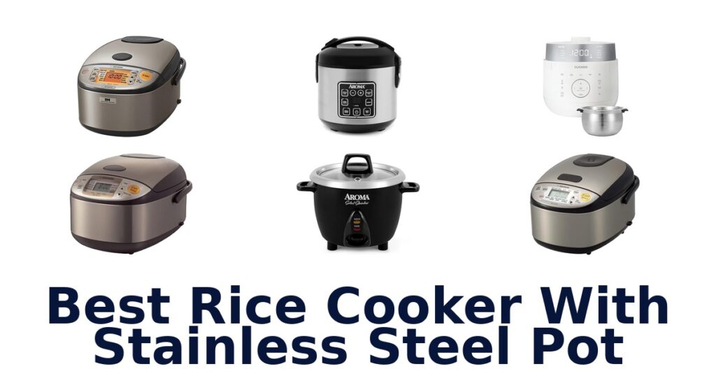 best rice cooker with stainless steel pot