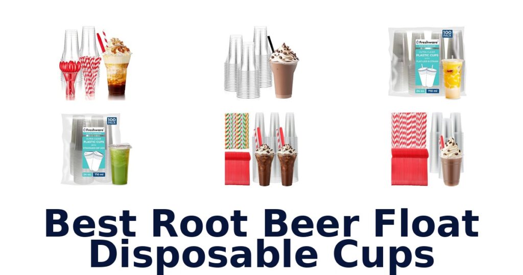 best root beer float disposable cups