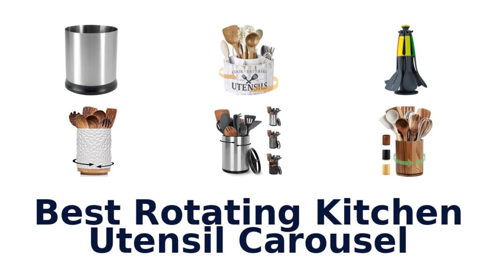 best rotating kitchen utensil carousel