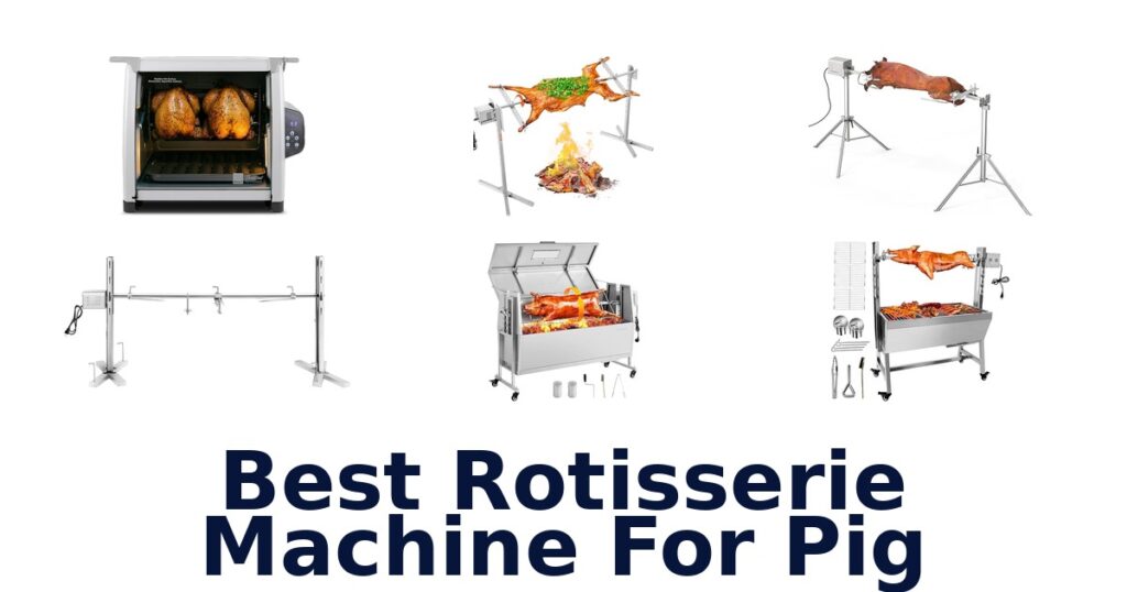best rotisserie machine for pig
