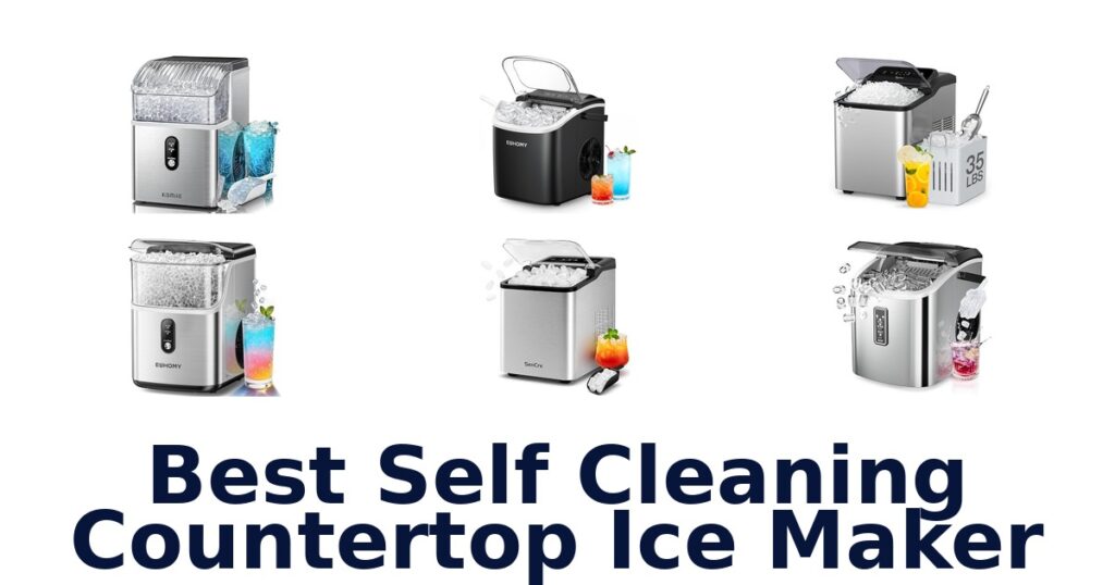 best self cleaning countertop ice maker