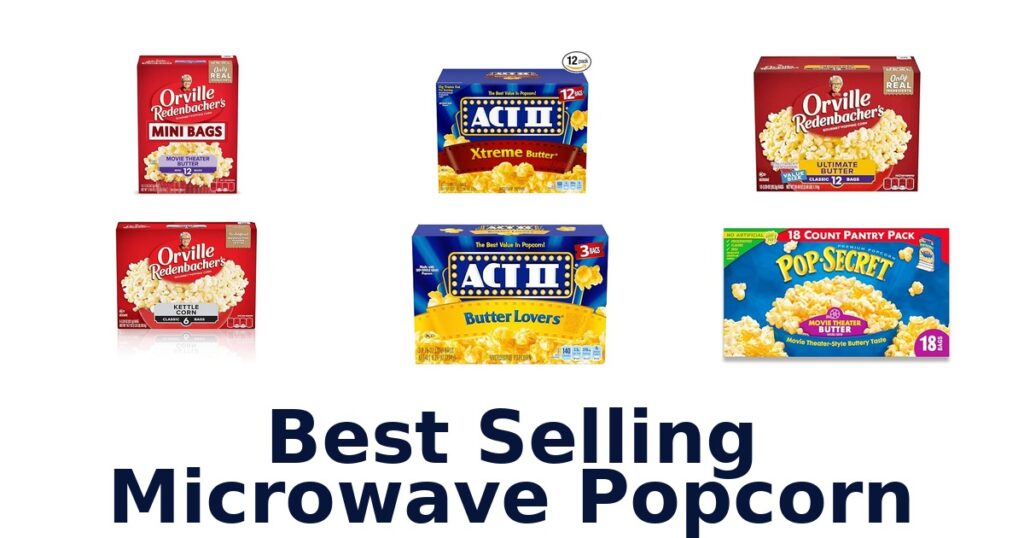 best selling microwave popcorn