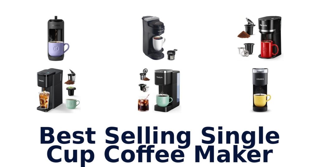 best selling single cup coffee maker