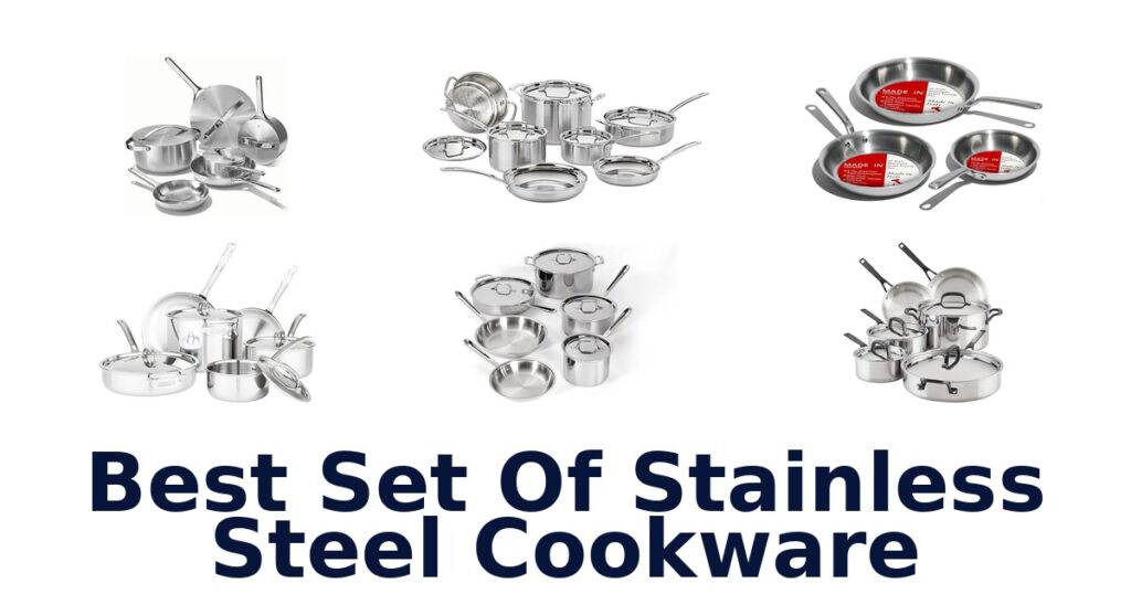 best set of stainless steel cookware