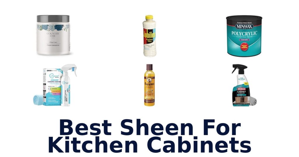 best sheen for kitchen cabinets