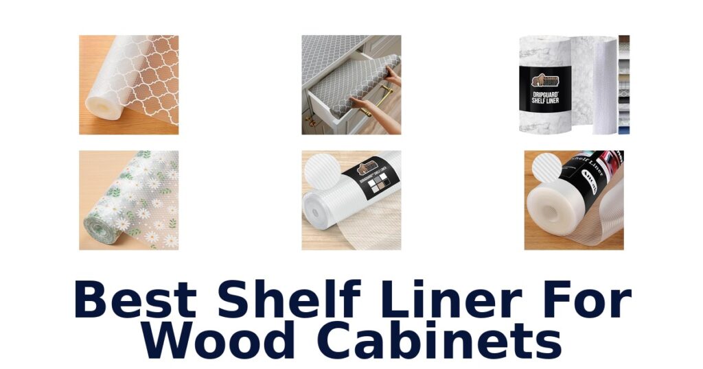 best shelf liner for wood cabinets