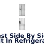 best side by side built in refrigerator