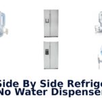 best side by side refrigerator no water dispenser