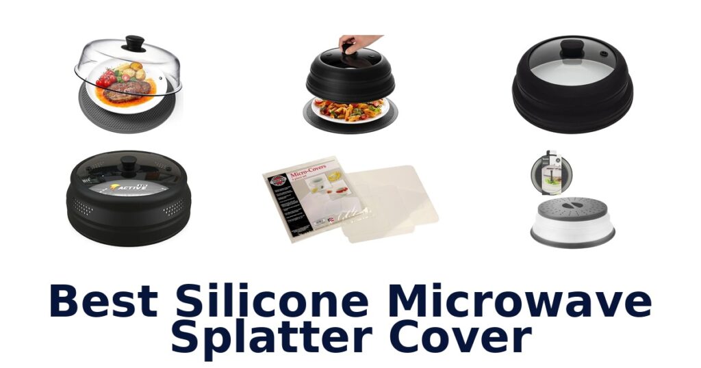 best silicone microwave splatter cover