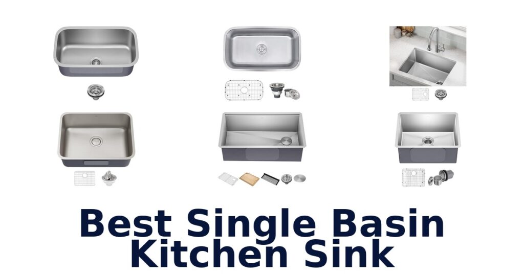 best single basin kitchen sink
