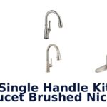 best single handle kitchen faucet brushed nickel