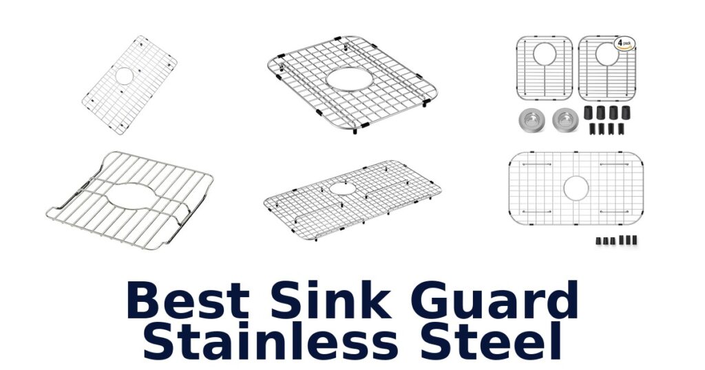 best sink guard stainless steel