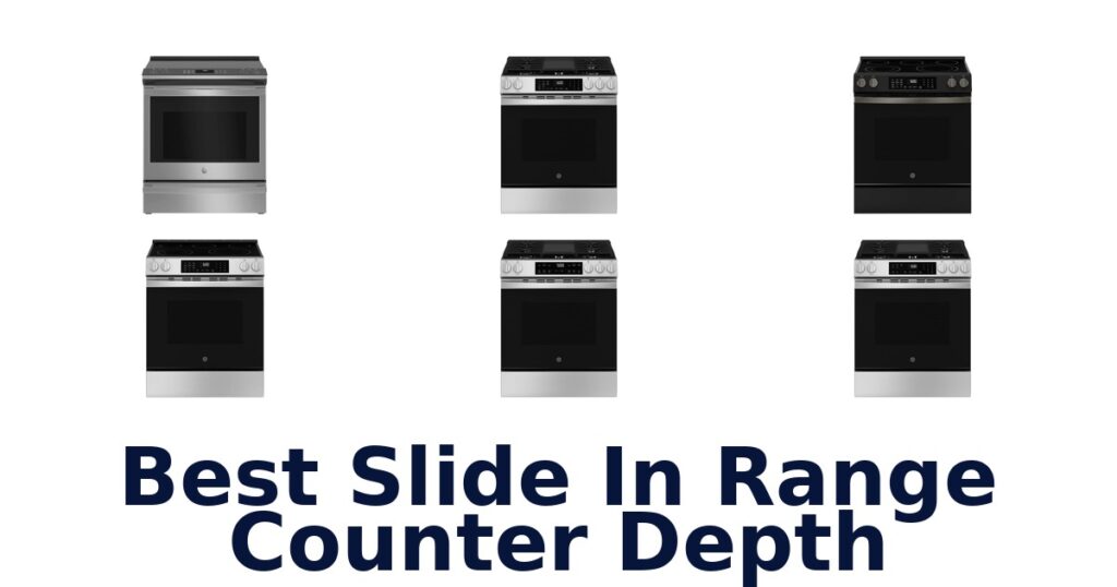 best slide in range counter depth