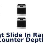 best slide in range counter depth