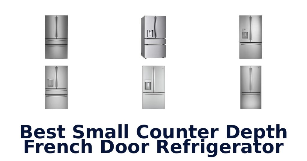 best small counter depth french door refrigerator