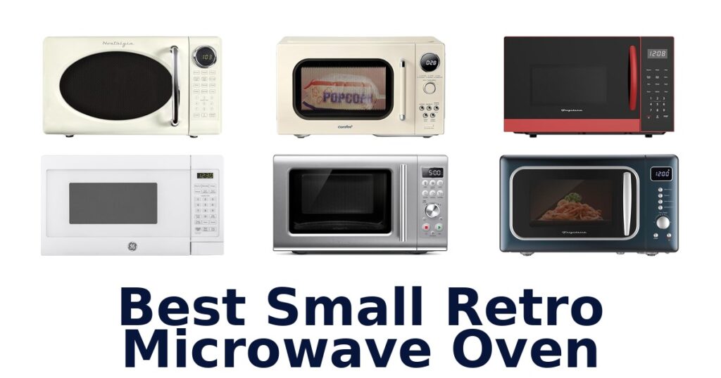 best small retro microwave oven