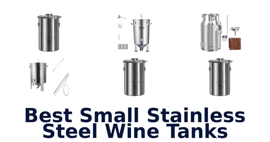 best small stainless steel wine tanks