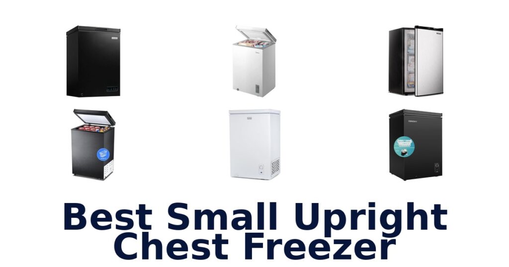 best small upright chest freezer