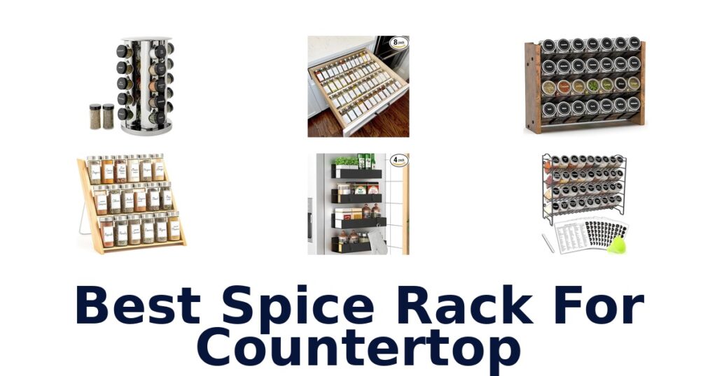 best spice rack for countertop