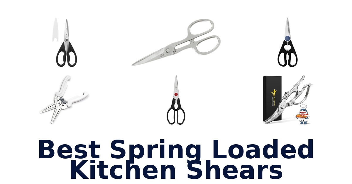 best spring loaded kitchen shears