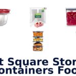 best square storage containers food