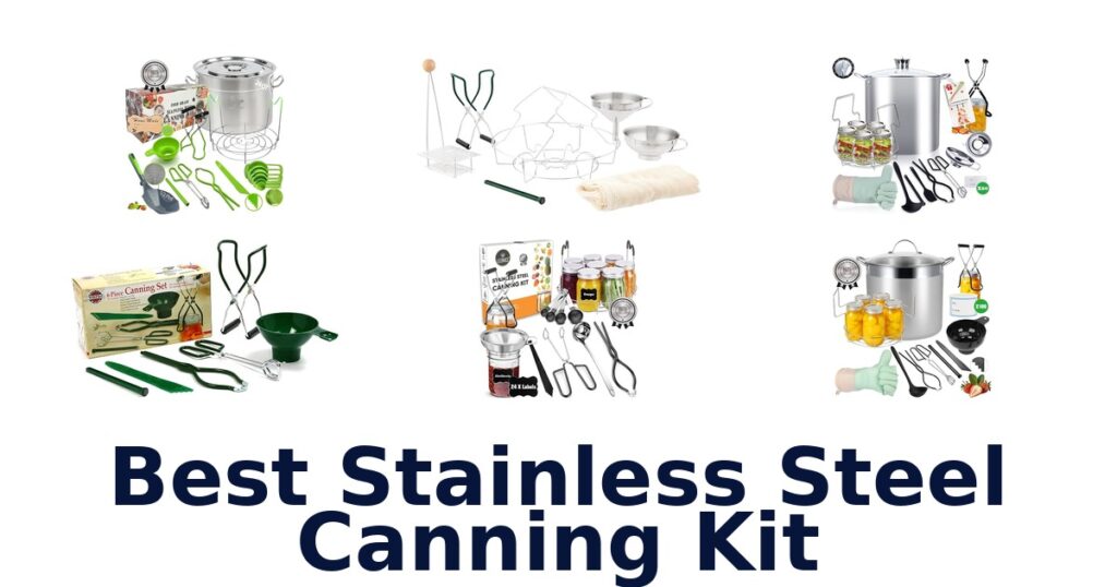 best stainless steel canning kit