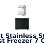 best stainless steel chest freezer 7 cu ft