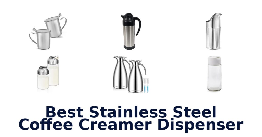 best stainless steel coffee creamer dispenser