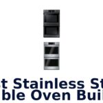 best stainless steel double oven built in