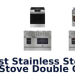 best stainless steel gas stove double oven