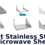 best stainless steel microwave shelf