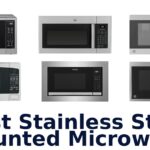 best stainless steel mounted microwave