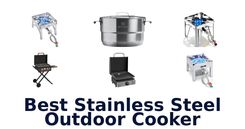 best stainless steel outdoor cooker
