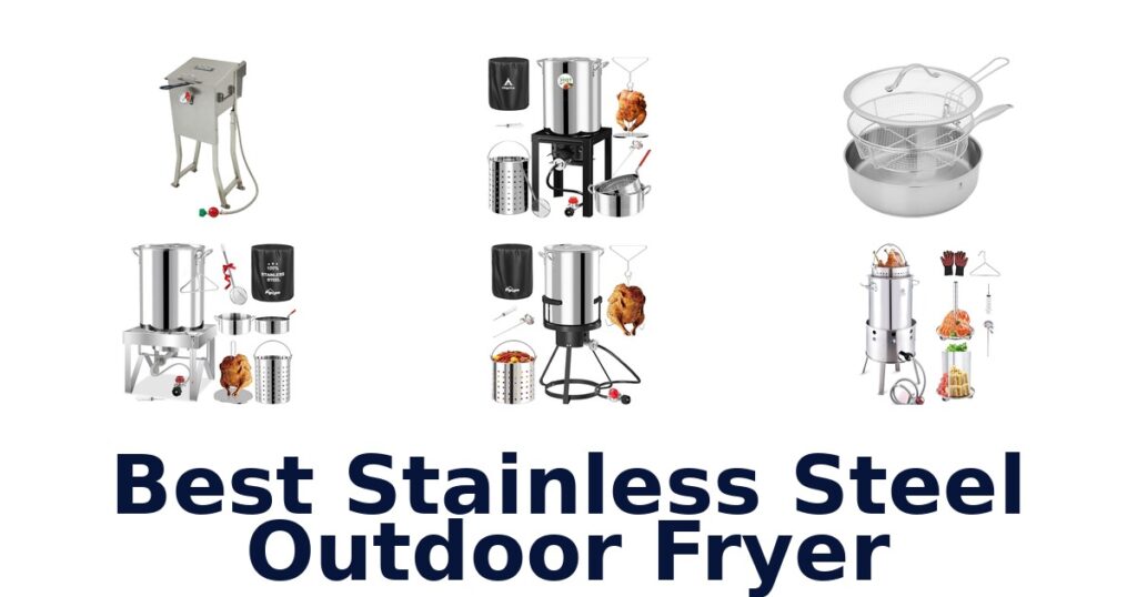 best stainless steel outdoor fryer