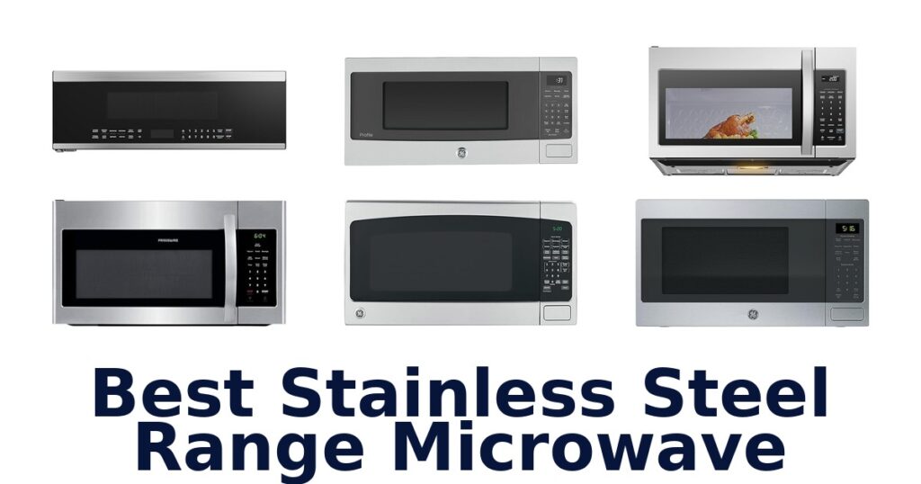 best stainless steel range microwave