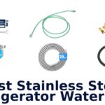 best stainless steel refrigerator water line